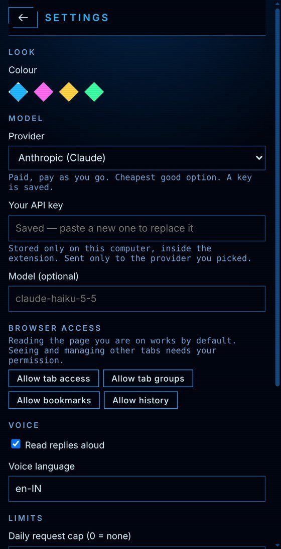 Tangy provider and key